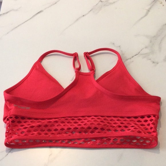 Victoria’s Secret PINK red sports bra, size small. - Picture 2 of 2